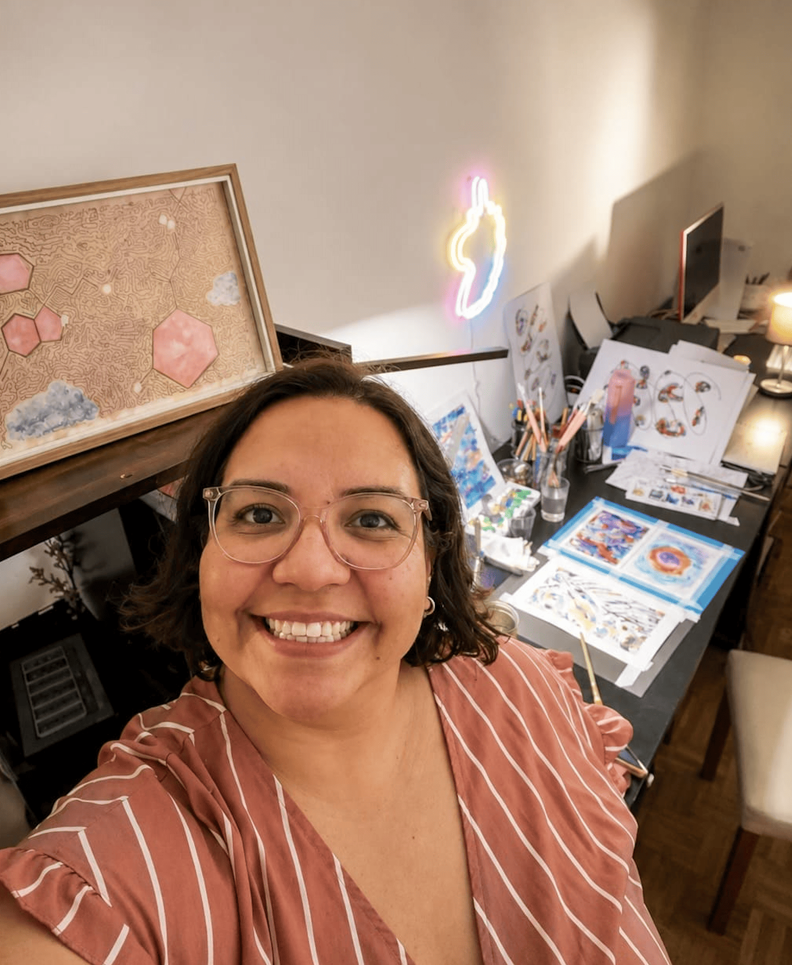 Portrait of Lily, the artist behind LilyOl